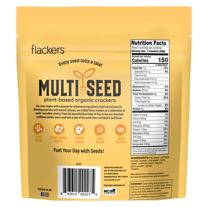 Cheeze-Pleaze Multi Seed Crackers