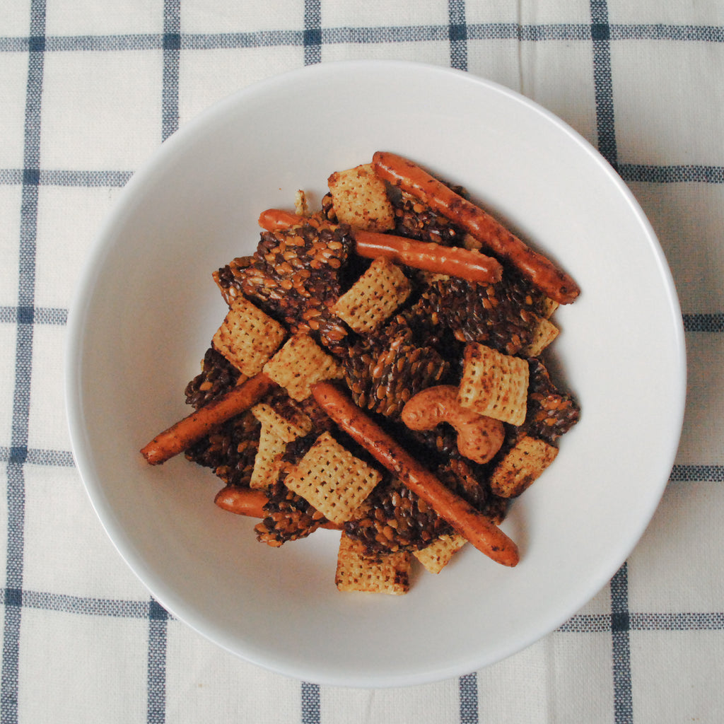 Recipe: Flax Mix Gluten-Free Vegan Party Mix