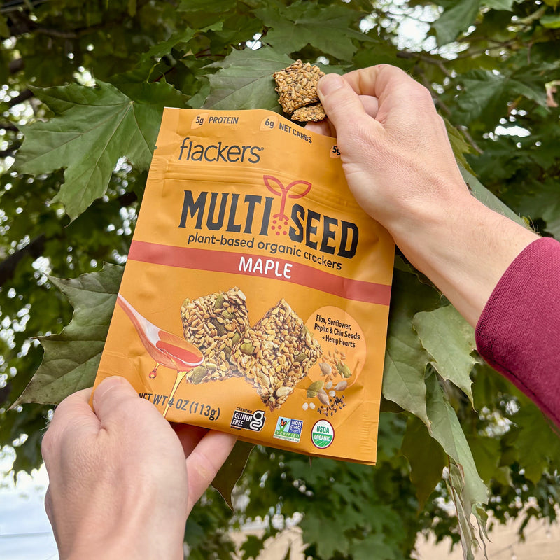 Maple Multi Seed Crackers