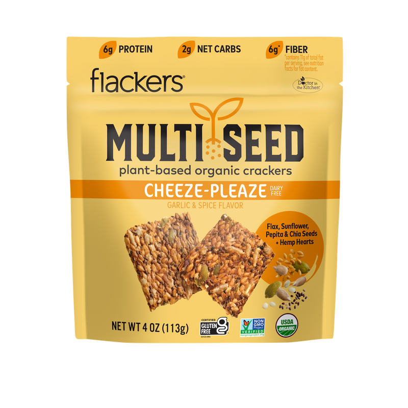 Cheeze-Pleaze Multi Seed Crackers