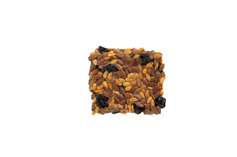 Photo of Cinnamon and Currants Flackers flaxseed cracker